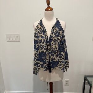 Derek Lam 10 Crosby floral top